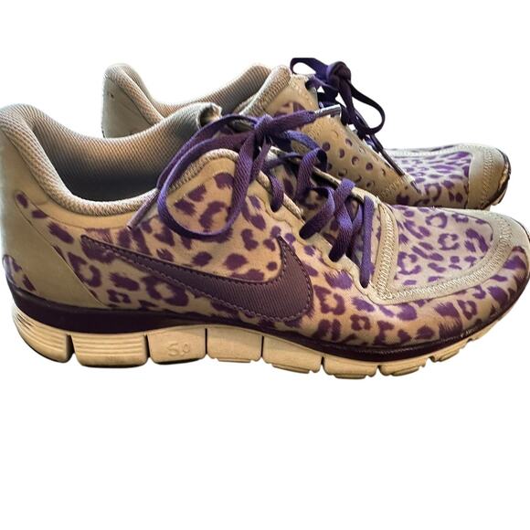 🖤Host Pick! Nike sneakers purple cheetah! 4 for $20 - Picture 6 of 14